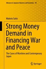 Cover von Strong Money Demand in Financing War and Peace