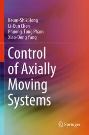 Cover von Control of Axially Moving Systems