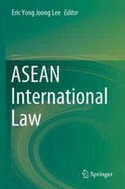 Cover von ASEAN International Law