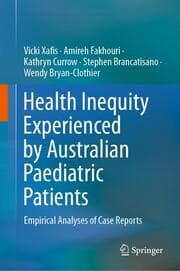 Cover von Health Inequity Experienced by Australian Paediatric Patients