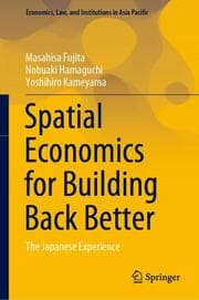 Cover von Spatial Economics for Building Back Better