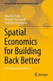 Cover von Spatial Economics for Building Back Better