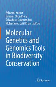 Cover von Molecular Genetics and Genomics Tools in Biodiversity Conservation