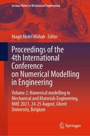 Cover von Proceedings of the 4th International Conference on Numerical Modelling in Engineering