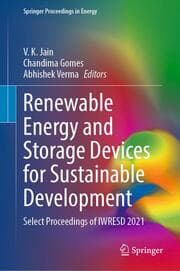 Cover von Renewable Energy and Storage Devices for Sustainable Development
