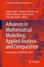 Cover von Advances in Mathematical Modelling, Applied Analysis and Computation
