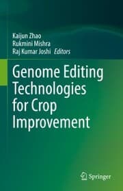 Cover von Genome Editing Technologies for Crop Improvement