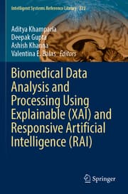 Cover von Biomedical Data Analysis and Processing Using Explainable (XAI) and Responsive Artificial Intelligence (RAI)