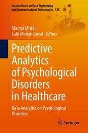 Cover von Predictive Analytics of Psychological Disorders in Healthcare