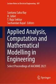 Cover von Applied Analysis, Computation and Mathematical Modelling in Engineering