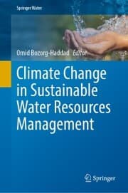 Cover von Climate Change in Sustainable Water Resources Management