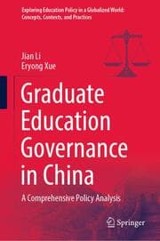 Cover von Graduate Education Governance in China