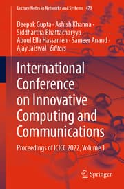 Cover von International Conference on Innovative Computing and Communications