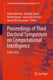 Cover von Proceedings of Third Doctoral Symposium on Computational Intelligence