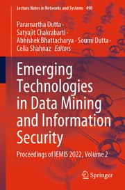 Cover von Emerging Technologies in Data Mining and Information Security