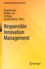 Cover von Responsible Innovation Management