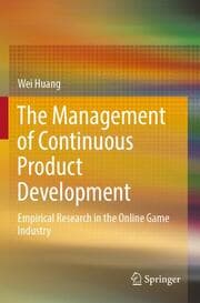 Cover von The Management of Continuous Product Development