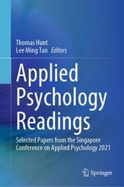 Cover von Applied Psychology Readings