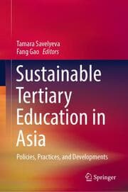 Cover von Sustainable Tertiary Education in Asia