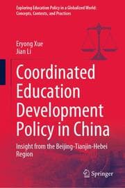 Cover von Coordinated Education Development Policy in China