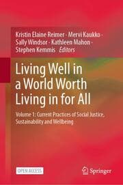 Cover von Living Well in a World Worth Living in for All