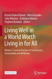 Cover von Living Well in a World Worth Living in for All