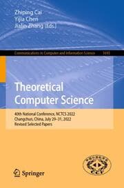 Cover von Theoretical Computer Science