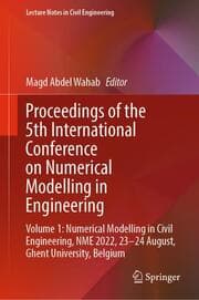Cover von Proceedings of the 5th International Conference on Numerical Modelling in Engineering