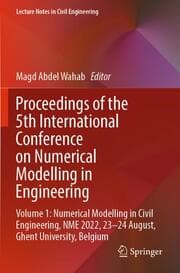 Cover von Proceedings of the 5th International Conference on Numerical Modelling in Engineering