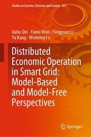 Cover von Distributed Economic Operation in Smart Grid: Model-Based and Model-Free Perspectives