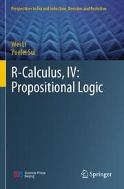 Cover von R-Calculus, IV: Propositional Logic