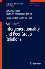 Cover von Families, Intergenerationality, and Peer Group Relations