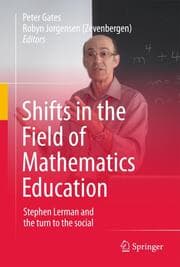 Cover von Shifts in the Field of Mathematics Education
