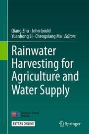 Cover von Rainwater Harvesting for Agriculture and Water Supply