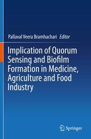 Cover von Implication of Quorum Sensing and Biofilm Formation in Medicine, Agriculture and Food Industry