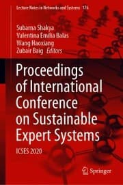 Cover von Proceedings of International Conference on Sustainable Expert Systems