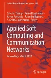 Cover von Applied Soft Computing and Communication Networks