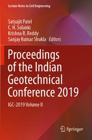 Cover von Proceedings of the Indian Geotechnical Conference 2019