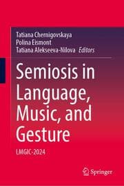 Cover von Semiosis in Language, Music, and Gesture
