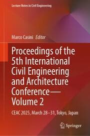 Cover von Proceedings of the 5th International Civil Engineering and Architecture Conference - Volume 2