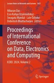 Cover von Proceedings of International Conference on Data, Electronics and Computing