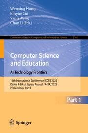 Cover von Computer Science and Education. AI Technology Frontiers
