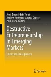 Cover von Destructive Entrepreneurship in Emerging Markets