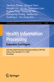 Cover von Health Information Processing. Evaluation Track Papers