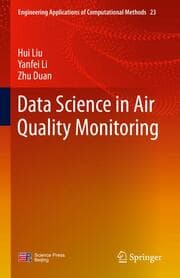 Cover von Data Science in Air Quality Monitoring