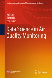 Cover von Data Science in Air Quality Monitoring
