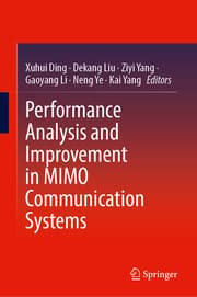 Cover von Performance Analysis and Improvement in MIMO Communication Systems