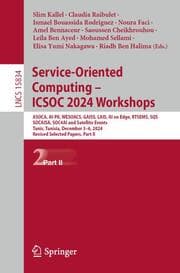 Cover von Service-Oriented Computing - ICSOC 2024 Workshops
