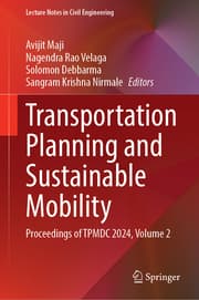 Cover von Transportation Planning and Sustainable Mobility