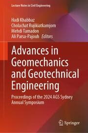 Cover von Advances in Geomechanics and Geotechnical Engineering